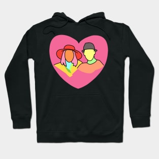 Partner in couple Hoodie